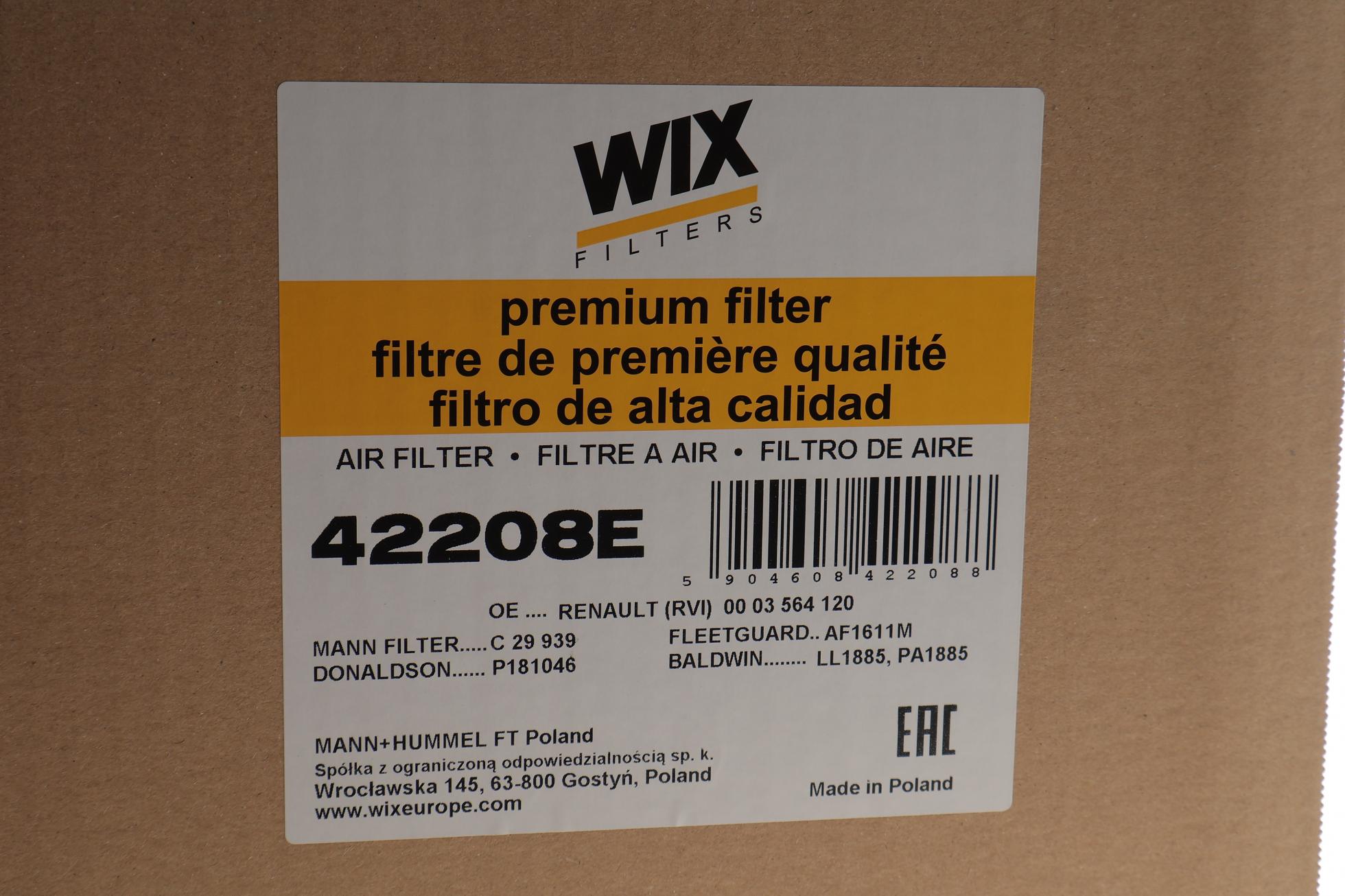 42208E WIX FILTERS